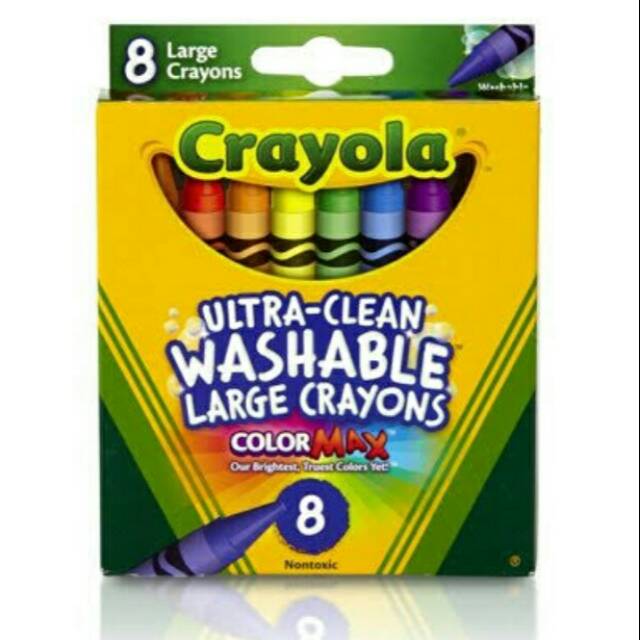 

Crayola Ultra Clean Washable Large Crayons