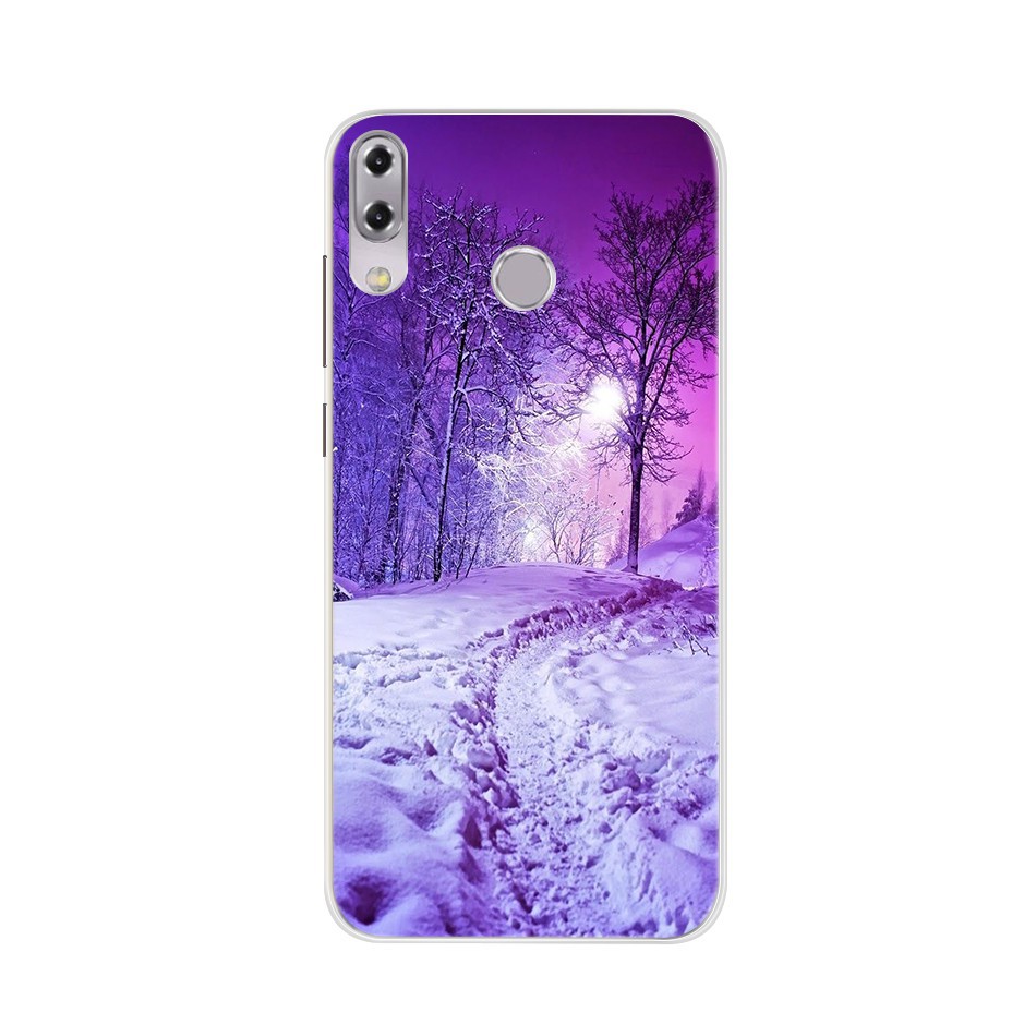 Asus Zenfone 5z ZS620KL Zenfone 5 ZE620KL Casing Printed Case Soft Slicone TPU Cover Phone Case-8