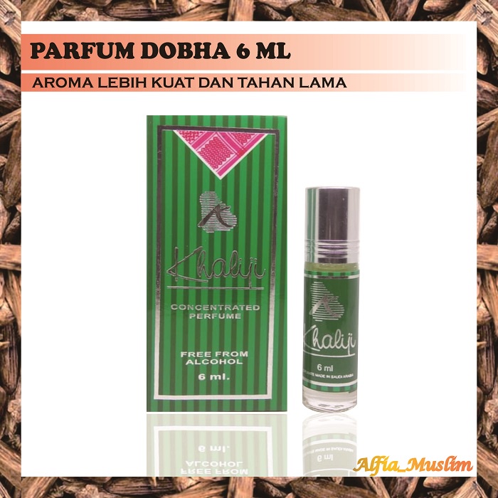 Parfum Hajar Aswad Non Alkohol Dobha 6 ML Roll On