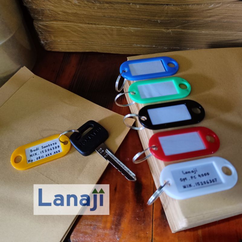 

Gantungan Kunci Label/ Name/ Tag