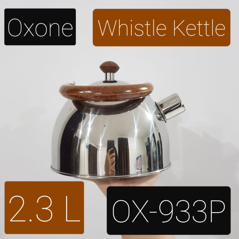 [BARU] OXONE Teko Bunyi Stainless Whistle Kettle 2.3 Liter OX-933P