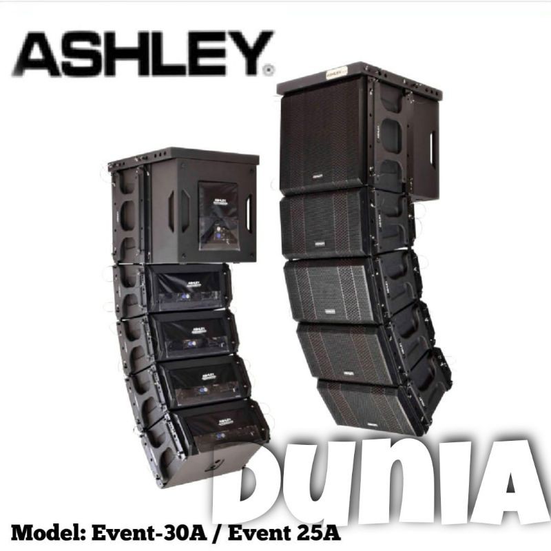 Paket Line Array Ashley Event 25A 12 inch - Subwoofer Event 30A 18 inch Original