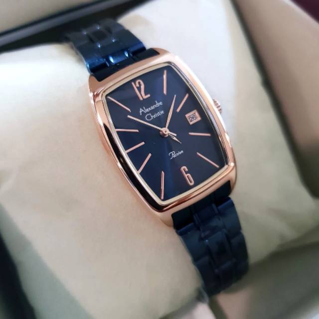 Alexandre christie Ac2456 blue rosegold
