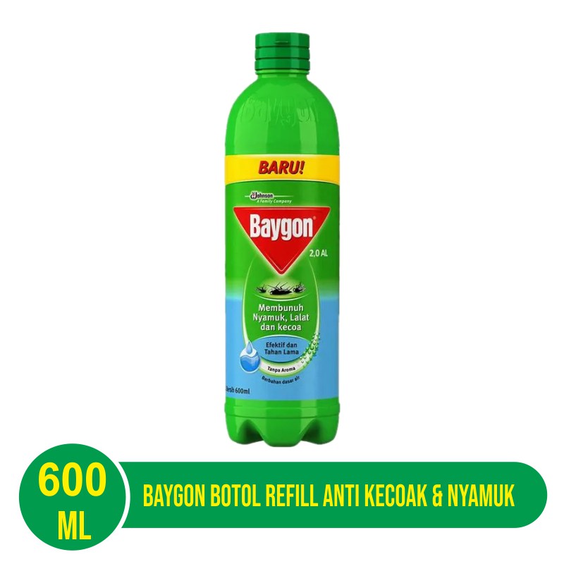 Baygon Refill Anti Nyamuk &amp; Kecoak Kemasan Botol