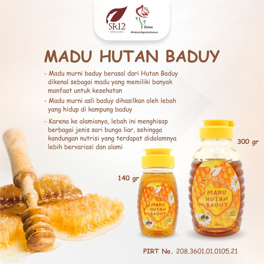 

MADU MURNI | Suplemen Kesehatan | madu | kesehatan | !! Madu Hutan Baduy 140 gr & 300 gr.