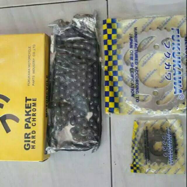 Gir set gear set paket megapro new MONOSHOCK fukukawa
