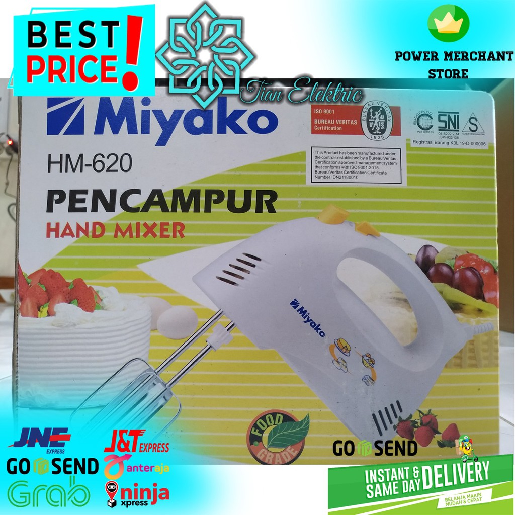 MIYAKO HM-620 Pencampur / Hand Mixer