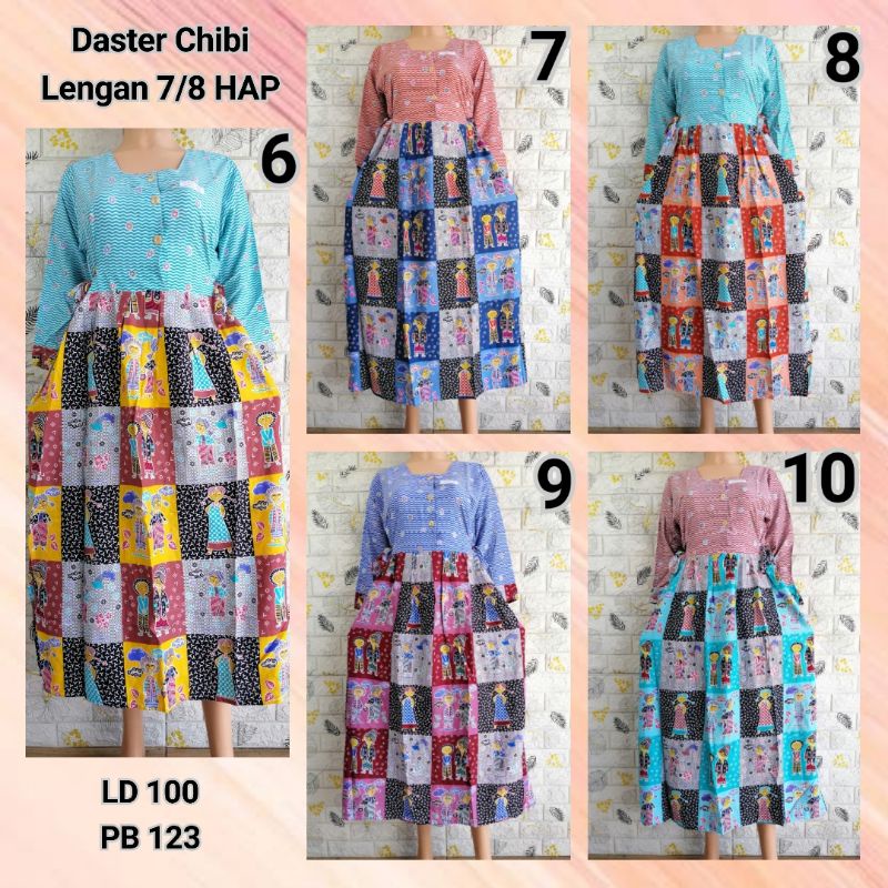 DASTER CHIBI LENGAN 7/8 HAP MODERN BUSUI FRIENDLY ADEM AMARAN + BU TEJO BCHAIR