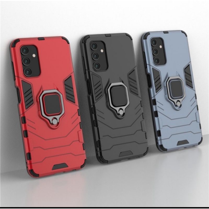 SHC888 CASE SAMSUNG A13 5G HARDCASE IRON ARMOR I RING CASING SHOCKPROOF CASE TRANSFORMER STANDING
