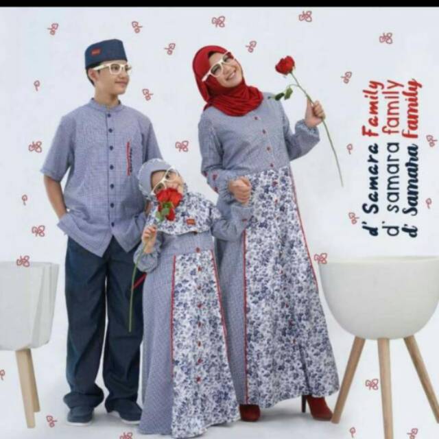 Gamis dannis dewasa/ Busana muslim wanita