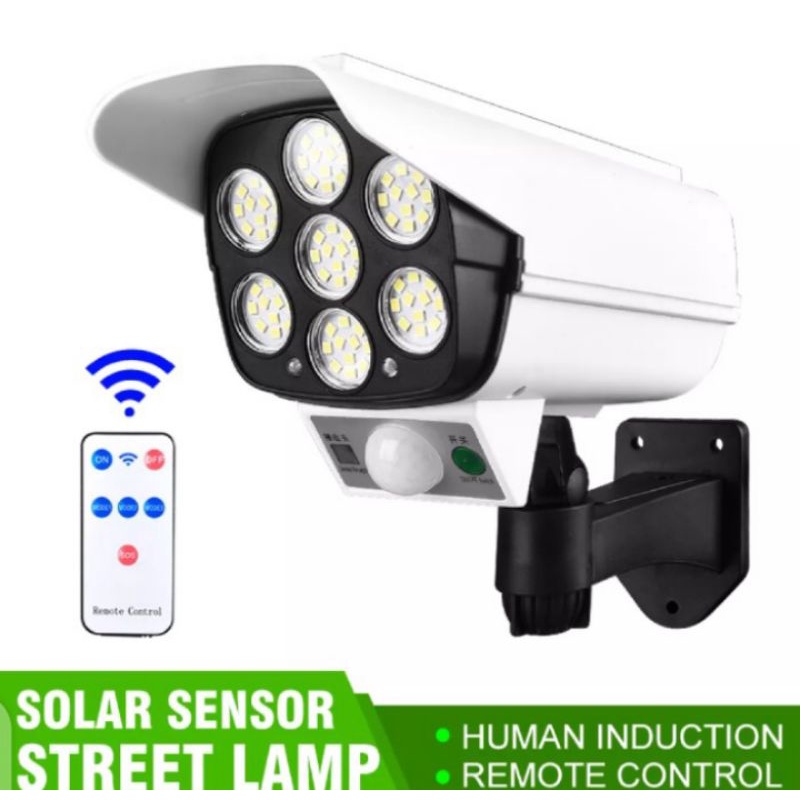 Lampu Solar 77 Led Cctv dummy