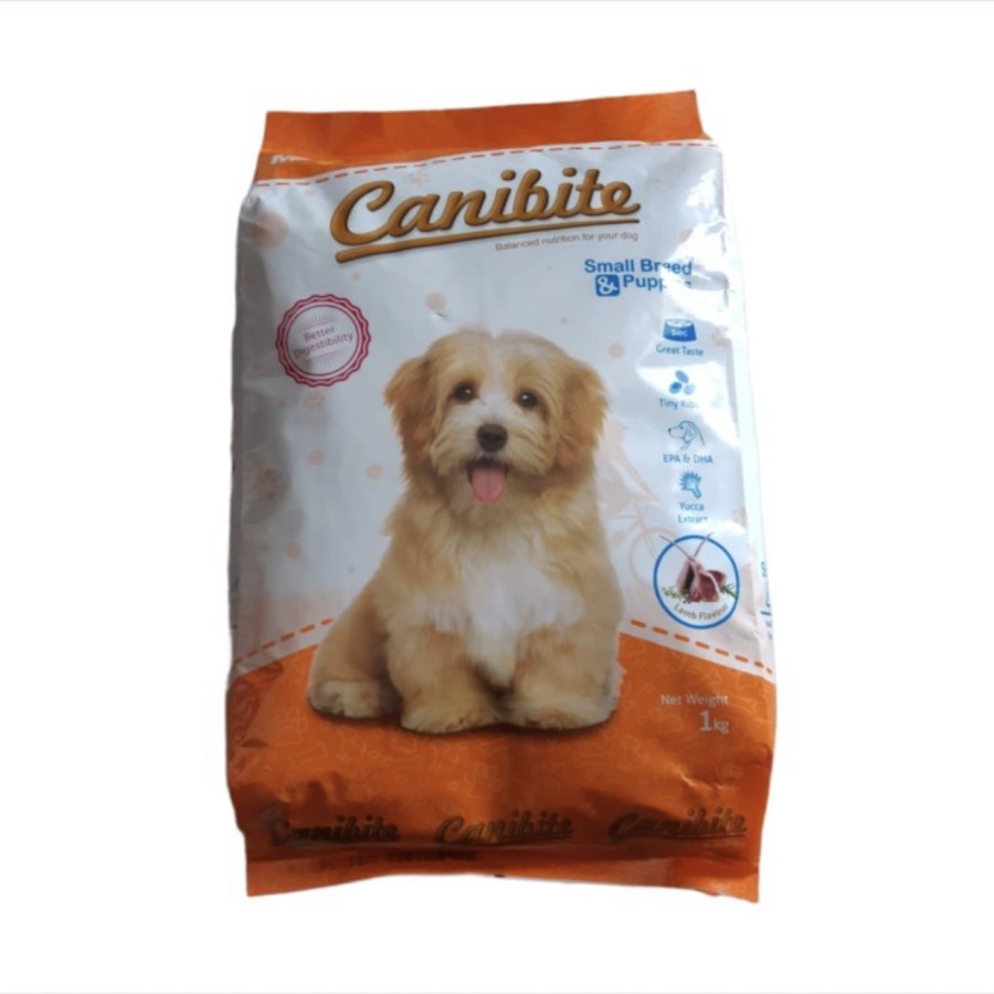 Canibite Lamb Small Breed Puppy Dog Food 1 kg Makanan Anak Anjing 1kg