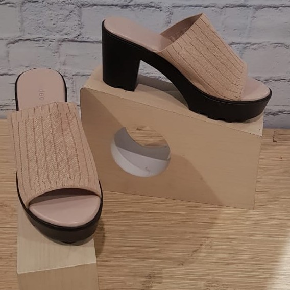 Fladeo Shoes Ladies LDH-295 Wedges Sandal Wanita / Sendal Cewek