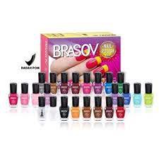 ★ BB ★ BRASOV Nail Polish Assorted Colours | Nail Rainbow Mix