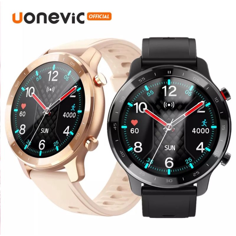 Uonevic S30 Smartwatch Anti Air IP67 dengan Monitor Detak Jantung untuk Olahraga