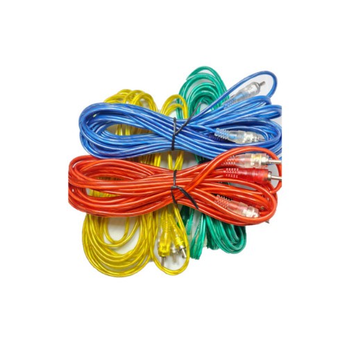 Kabel Aux Audio/RCA Transparan/ kabel audio rca 2 To 2 panjang 1.5mtr/3mtr/5mtr