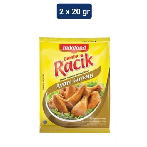 

Indofood Bumbu Racik Ayam Goreng 20gr x2