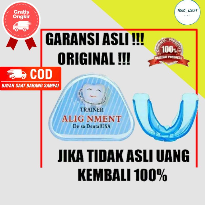 Trainer Alignment Perapih Gigi Original Asli Alat bikin Gigi Rata tanpa Behel Asli USA Standar