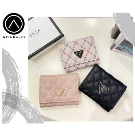 Dompet Wanita Guess Cessely Short Lipat Free Box Eksklusif