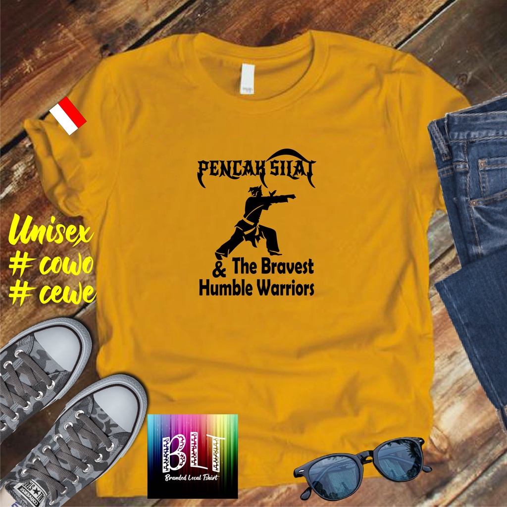 Cod/Kaos PENCAK SILAT THE BRAVEST&amp;HUMBLE WARRIORS BENDERA/Kaos Terlaris Kualitas Terjamin Kaos Pria Distro Hits2022/Kaos Murah Kaos Cotton 30s Kaos katun/Kaos Bergambar Kaos Distro Kaos Pria Dan Wanita Kaos Kata2 Lucu Kaos Viral/Kaos Promo/Best Seller