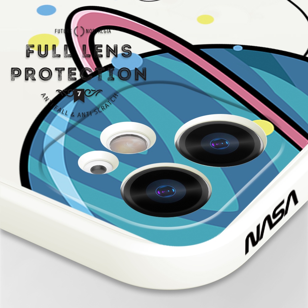 soft case silikon desain kartun nasa planet bumi untuk xiaomi redmi note 10 4g 5g note 10s note 10 pro