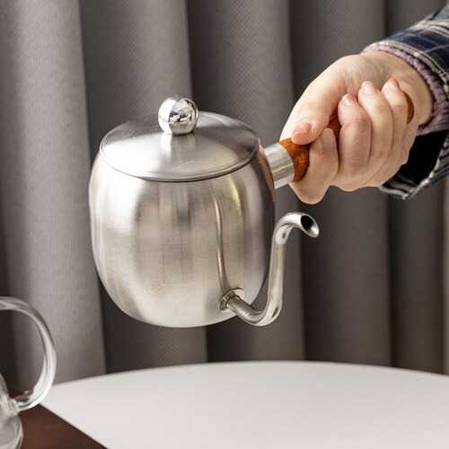 [BISA COD] JLNONLNJKT Mrs Win Teko Kopi Pitcher Coffe Pot Stainless Steel - DF50KFH