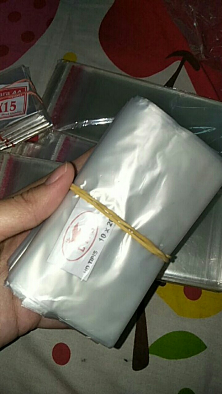 Plastik Makanan Anti Panas Hd Tipis 10x20 12x25 Tebal 01 Plastik Tipis Putih