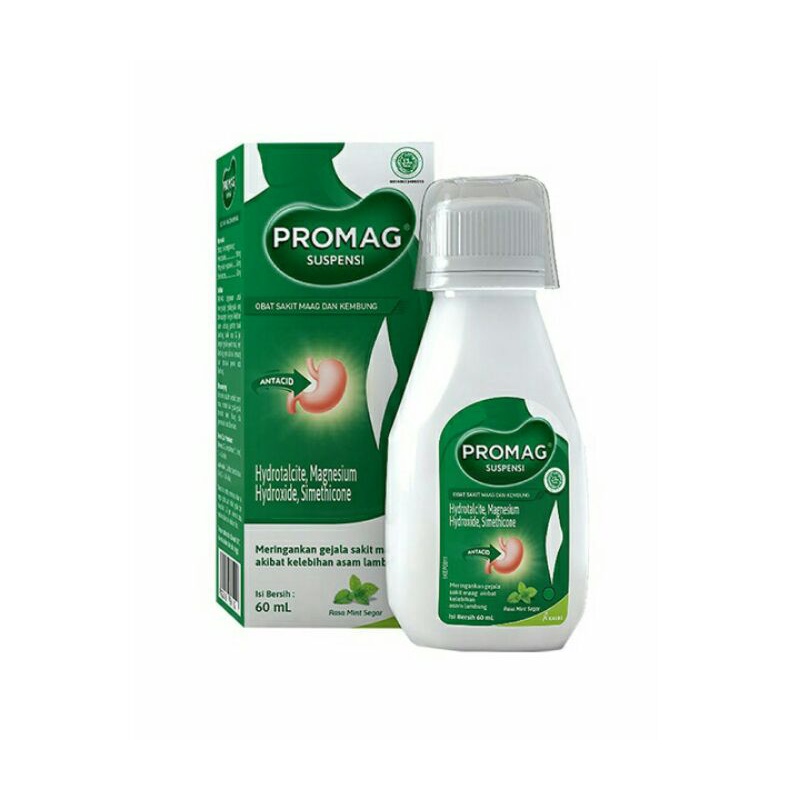 Promag, Obat Sakit Maag Liquid Suspensi60MI
