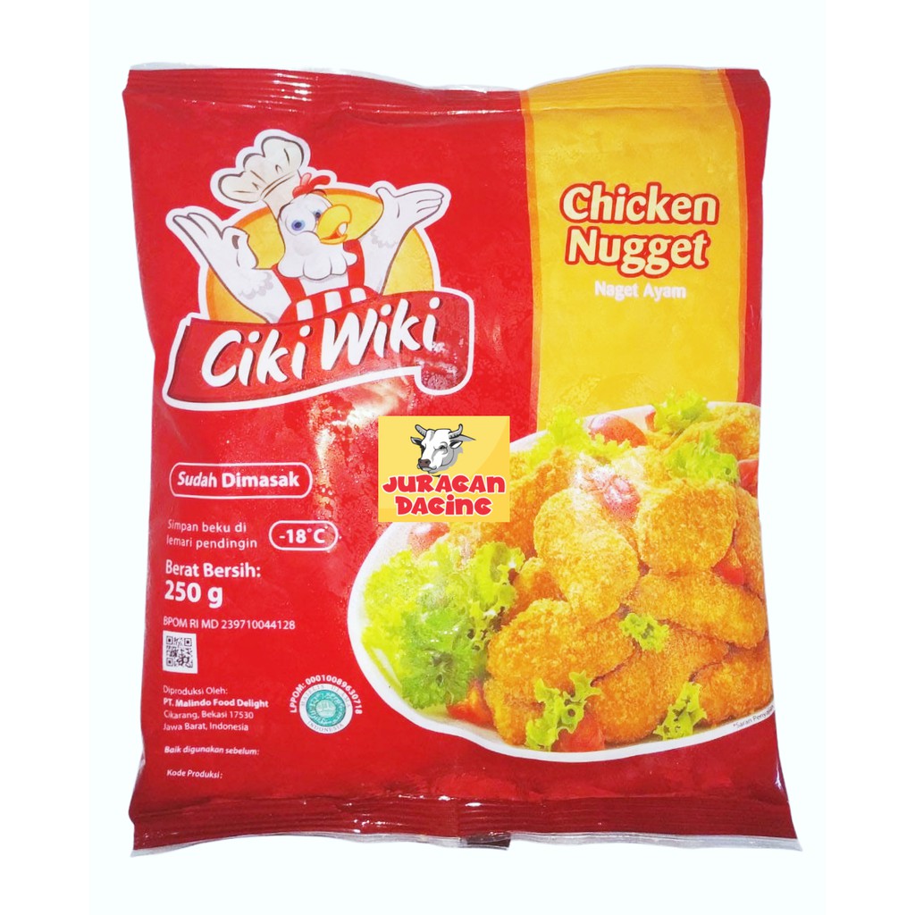 

Cikiwiki Chicken Nugget 250 gr