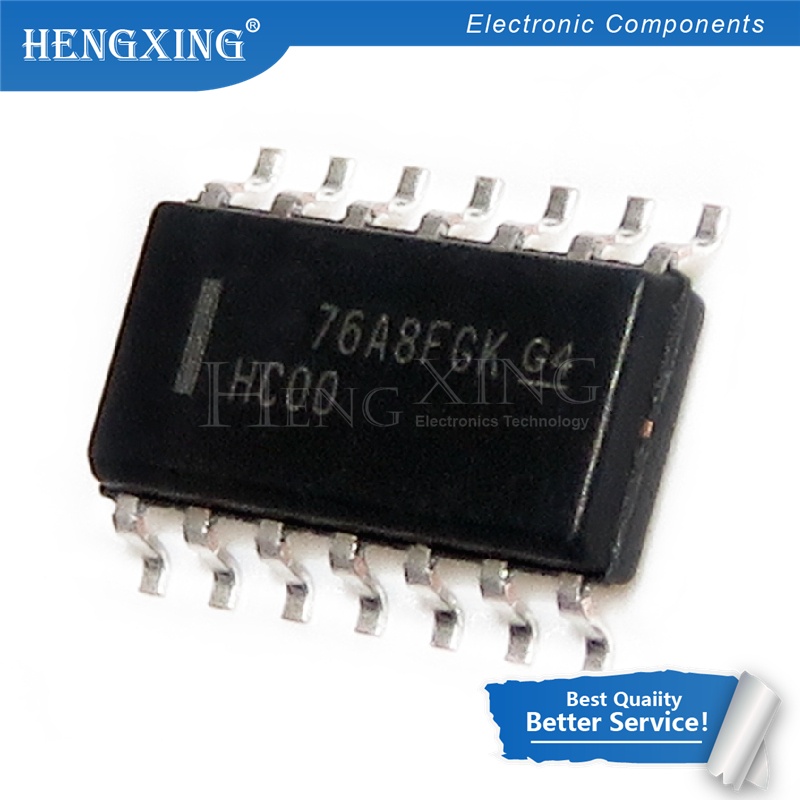 200pcs Ic SN74HC00DR 74HC00D 74HC00 SOP-14