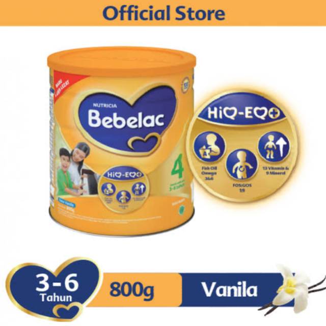 Bebelac 4 Vanilla, Madu 800gr