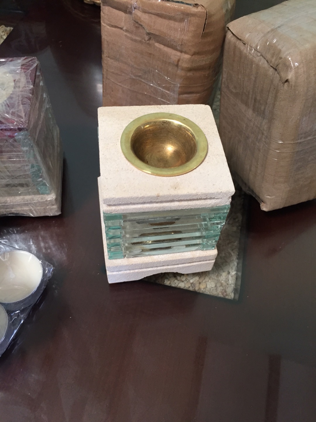 Paket Tungku Aromaterapi Lilin (mini) 2