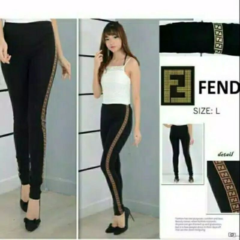 CELANA WANITA LIST FENDI