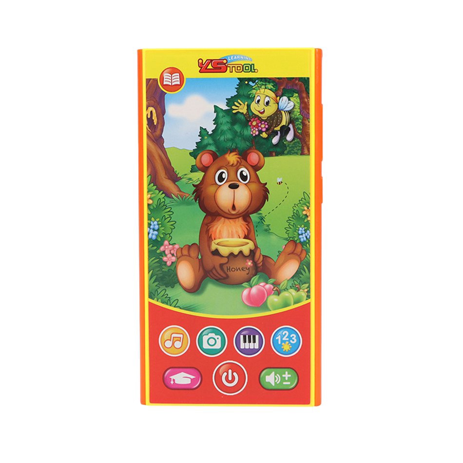 COD Smartphone Bentuk Beruang Kartun Fungsi Belajar Untuk Edukasi Dini Shopee Indonesia