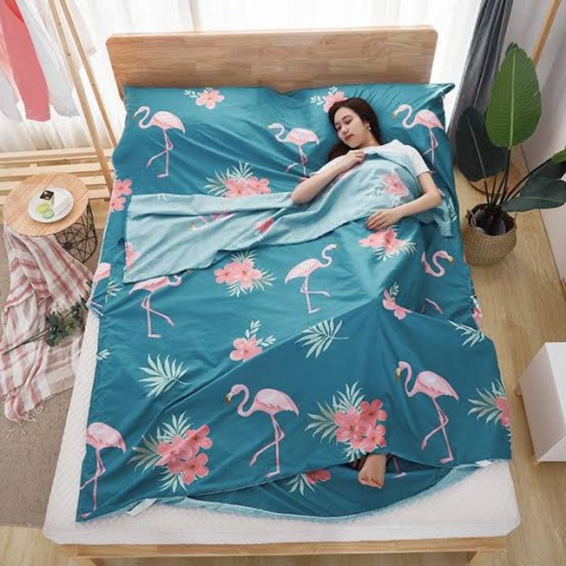 Sprei Flamingo