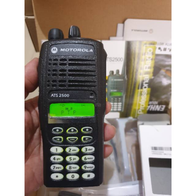 HT MOTOROLA ATS 2500 = HANDIE TALKIE MOTOROLA TRUNKING UHF 800MHZ NEW