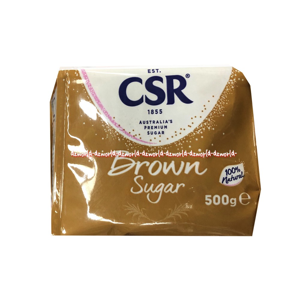 CSR Brown Sugar 500gr Gula Jawa Coklat Import Australia Premium Sugar