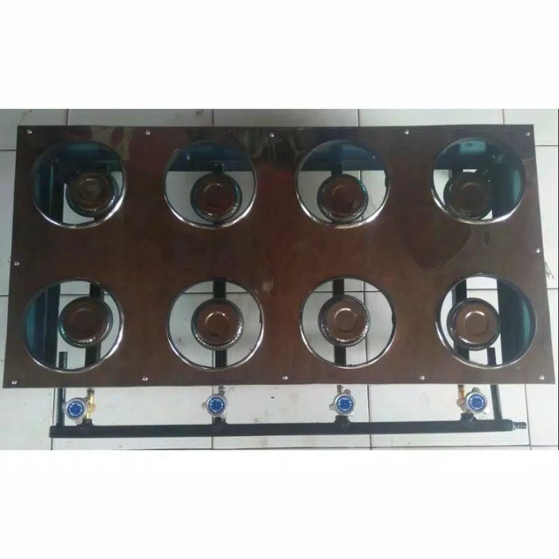 Kompor Serabi solo Martabak mini 8 Tungku