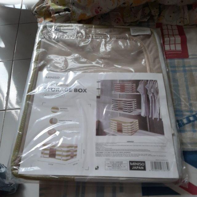 Miniao Storage We Bare Bears / Tempat Penyimpanan Size 42 *30*19cm