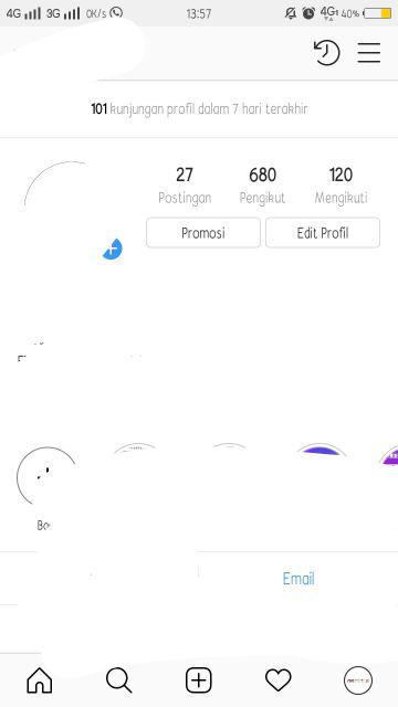 Akun Instagram Aktif