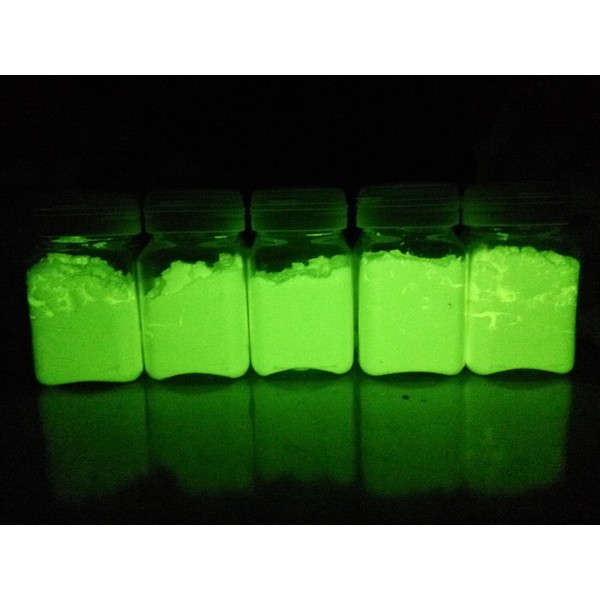 Bubuk Fosfor Slime Glow In The Dark Cat Pewarna Slime Nyala - 7Ac9B9 - Original Asli