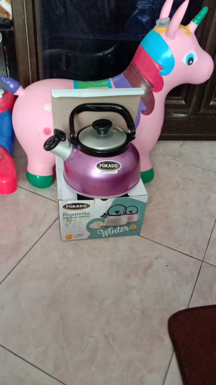 Teko Siul Bunyi Whistling Kettle Rigoletto Maspion