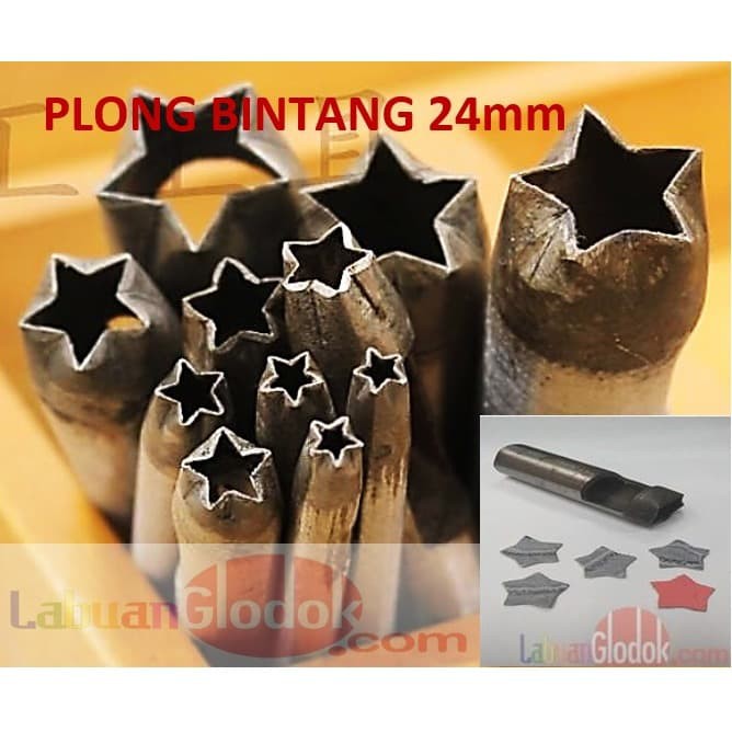 

Alat Membuat Lubang 24mm/Plong bunga bintang 24mm/plong bintang 24mm/Pembolong Bintang 24mm