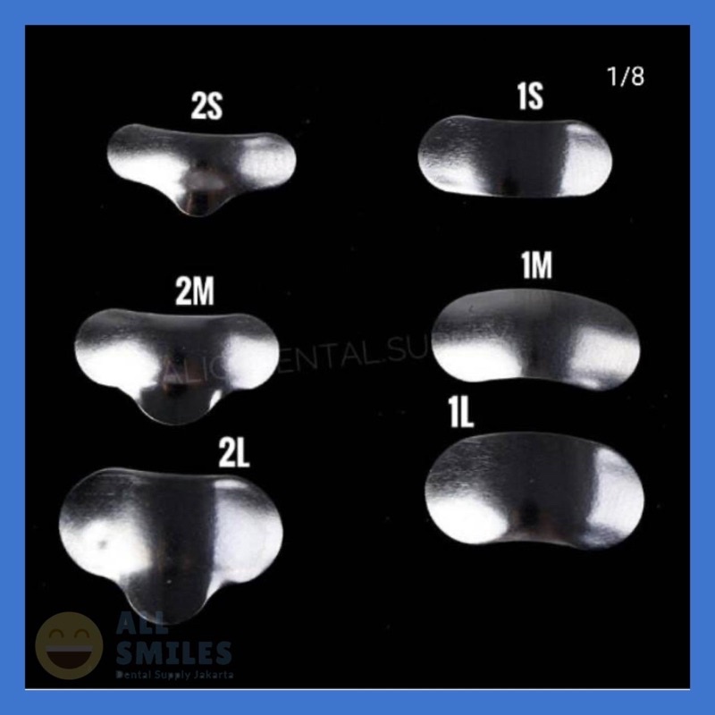 Dental sectional matrix band contoured anterior posterior matriks metal logam gigi