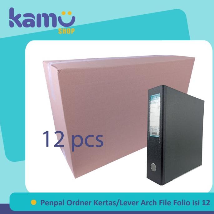 

Office & Stationery | Document Organizer | Penpal Ordner Folio Kertas / Paper Lever Arch File F4 Pl-771 [Isi 12] | Best Seller