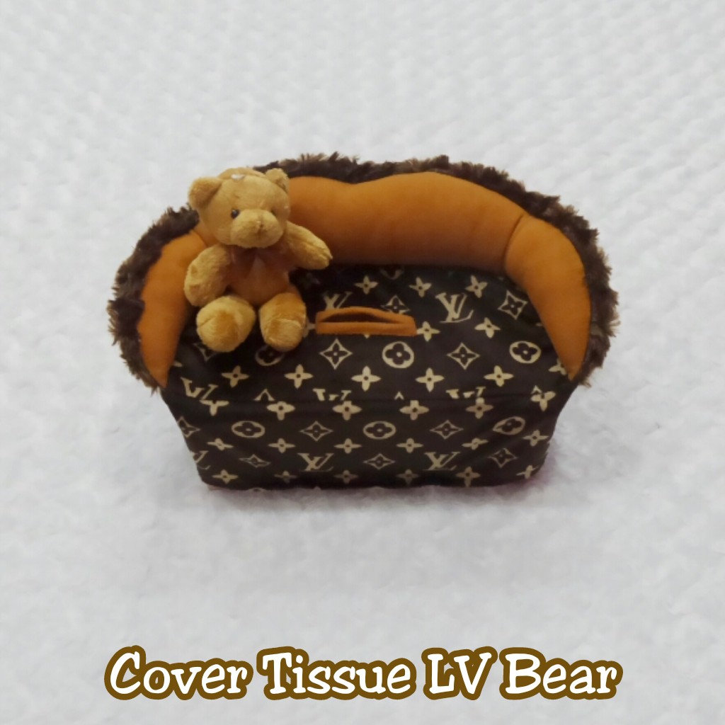 tempat tissue sofa LV Bear