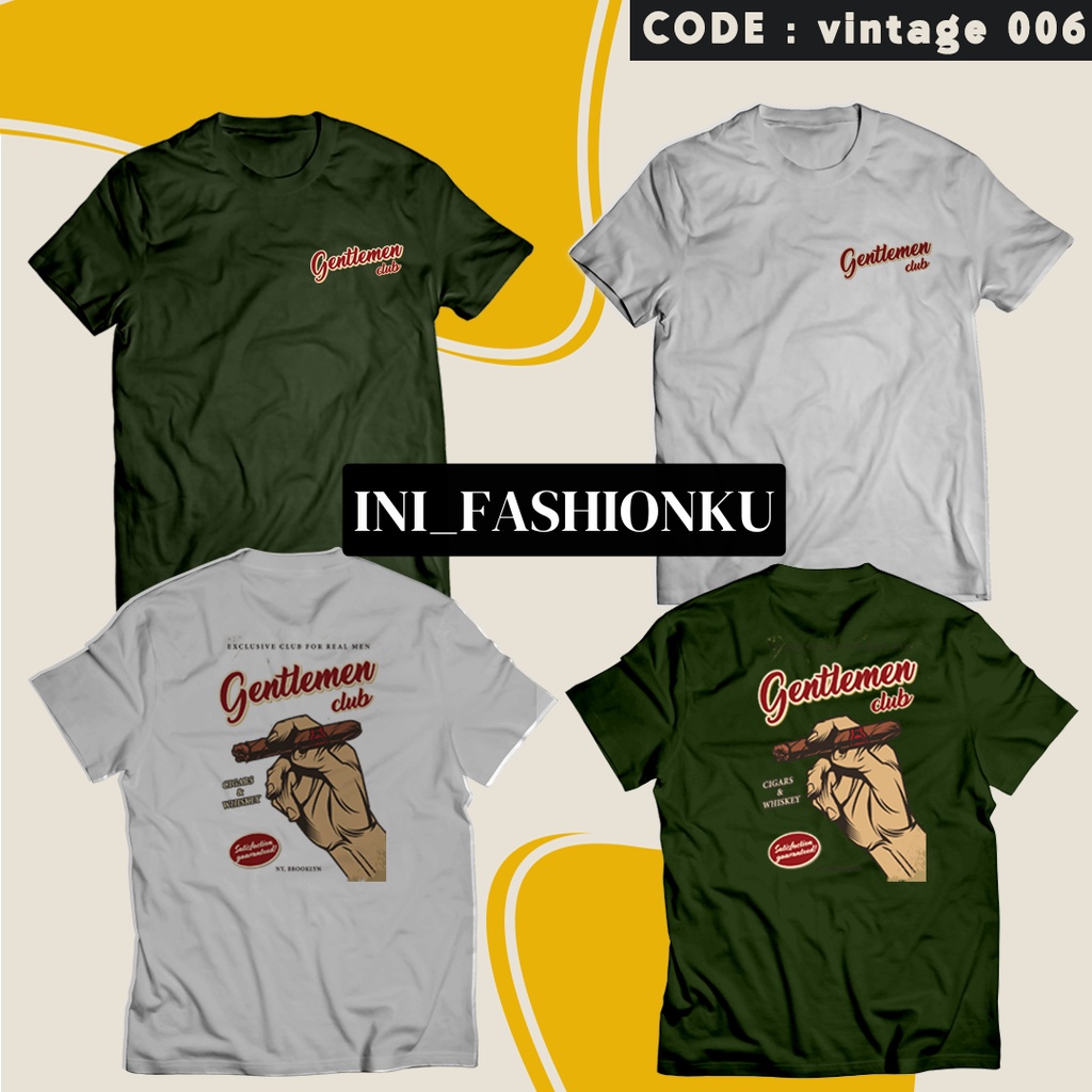 KAOS KEKINIAN VINTAGE SABLON DTF ALL SIZE BAHAN KAOS COTTON COMBED 30S/ CUSTOM COWOK CEWEK KAOS SABLON GAMBAR,LOGO, dan KATA KATA / TULISAN BISA COD