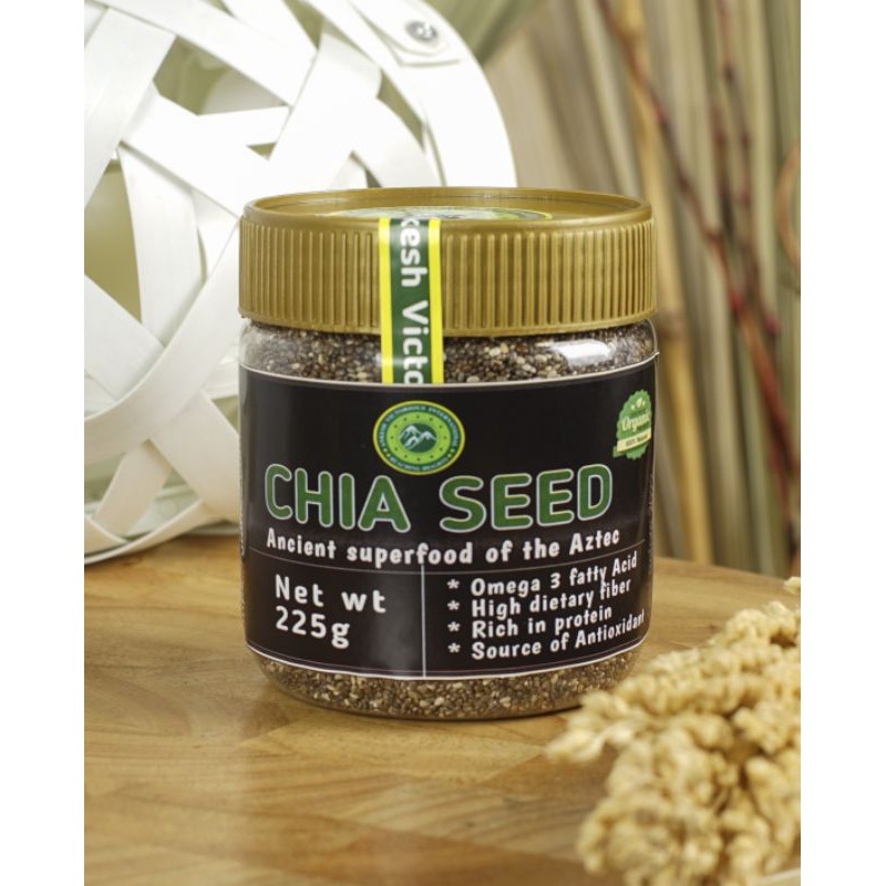 

Ankesh Organic chia seeds 225g Orgin Maxico