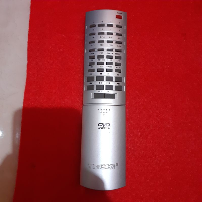 Remote DVD Player VITRON Original Asli .