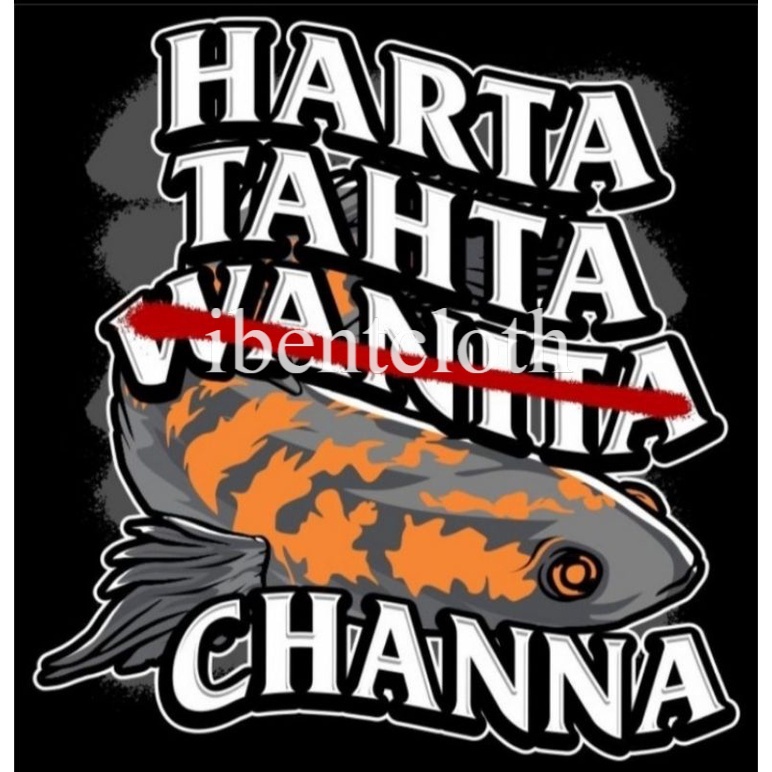 HARTA TAHTA CHANNA STICKER